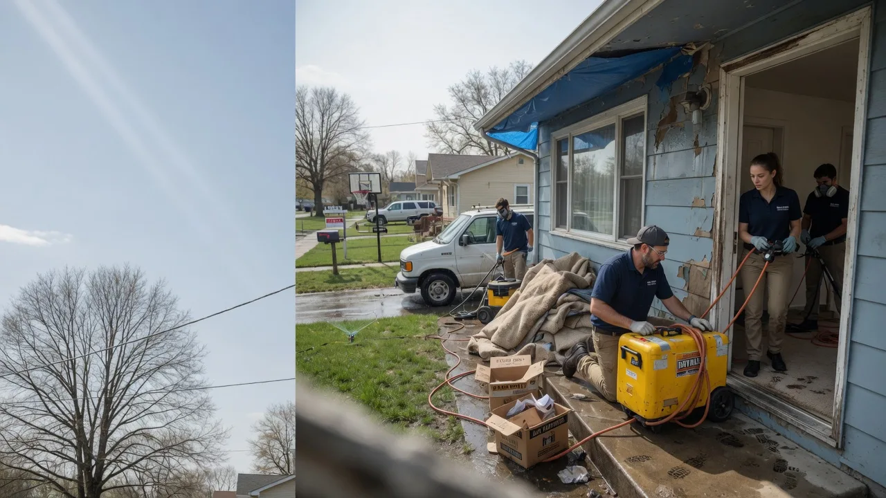 Basement Flood Cleanup in Blair, NE near me